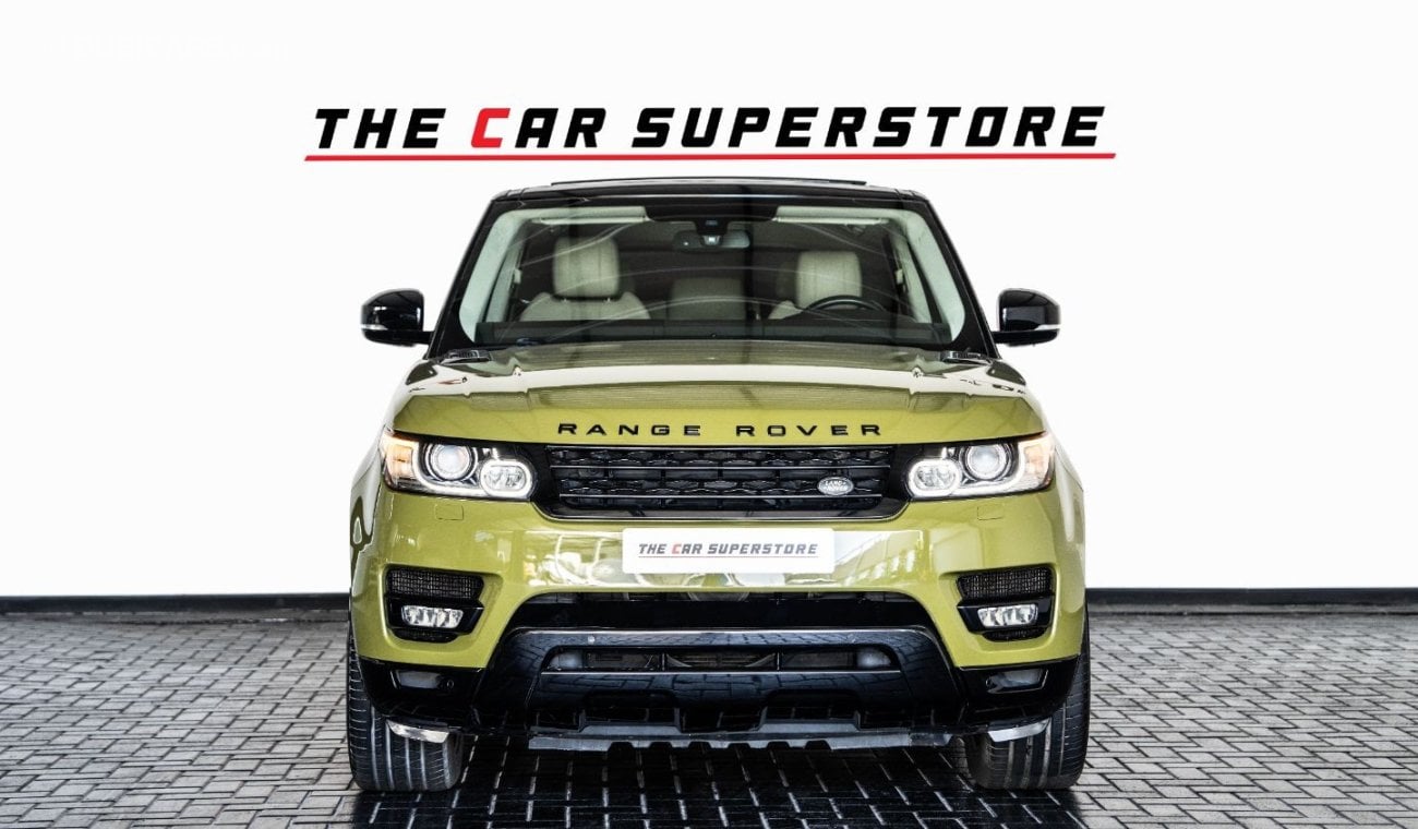 Land Rover Range Rover Sport (other) 2015 - RANGE ROVER SPORT - GCC - V6 - PISTACHIO GREEN SPECIAL PAINT