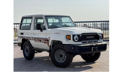 تويوتا لاند كروزر هارد توب 2024 Toyota LC71 4.0 Hard Top - أبيض من الداخل رمادي مزرق | للتصدير فقط