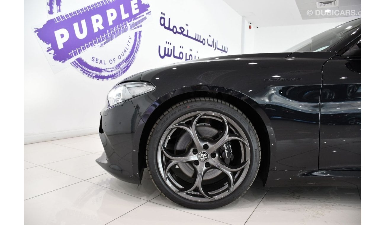 ألفا روميو جوليا Estrema | 2023 | Warranty & Service | Service History | Low Mileage | As New