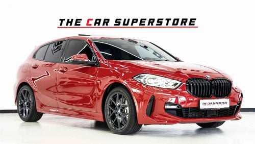 BMW 120i 2022-BMW 120i M SPORT-GCC-AGMC FULL SERVICE HISTORY-SERVICE CONTRACT AND WARRANTY TILL 20/12/2026