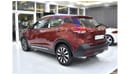 Nissan Kicks EXCELLENT DEAL for our Nissan Kicks ( 2017 Model ) in Red Color GCC Specs