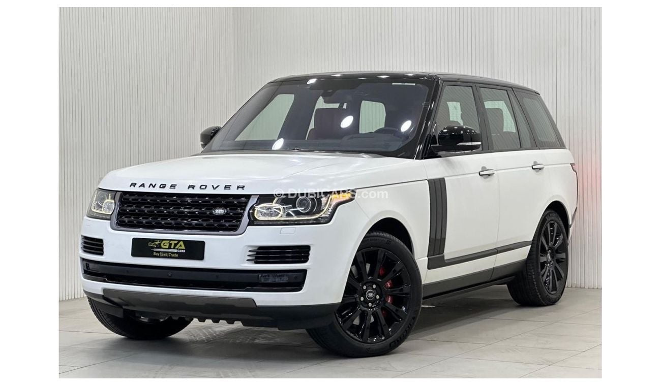 لاند روفر رينج روفر (آخر) 2016 Range Rover Vogue SE Supercharged, 2025 Warranty, 2027 GTA Service Pack, Fully Loaded, GCC