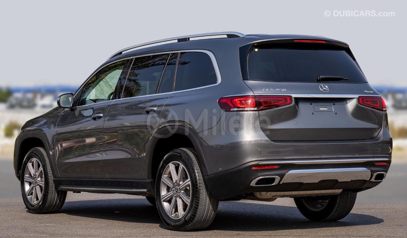 مرسيدس بنز GLS 450 SUV 3.0L HYBRID AT 4MATIC: KEYLESS-GO, AMBIENT LIGHTING, AND 360° CAMERA