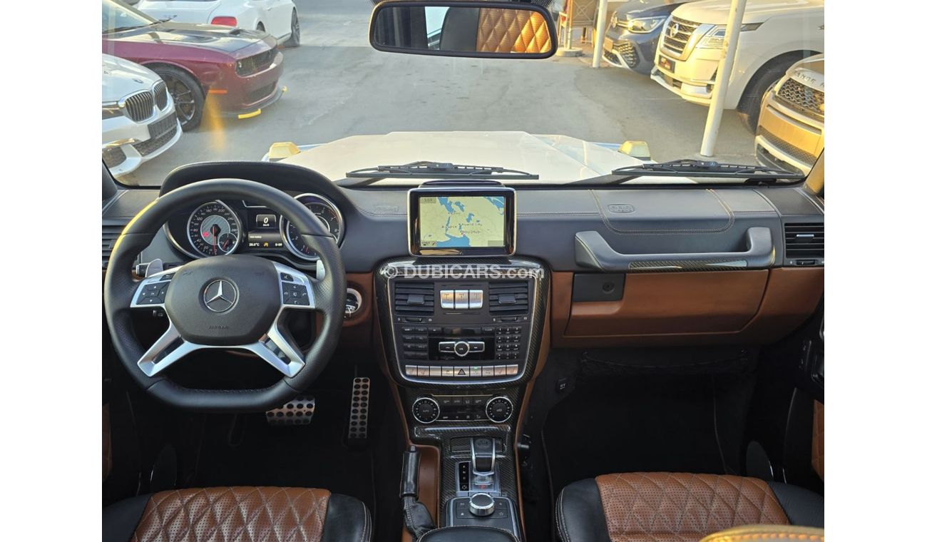 مرسيدس بنز G 63 AMG Std 5.5L MERCEDES G-63 AMG 2016 GCC ORGINAL PAINT // ACCIDENT FREE // PERFECT CONDITION