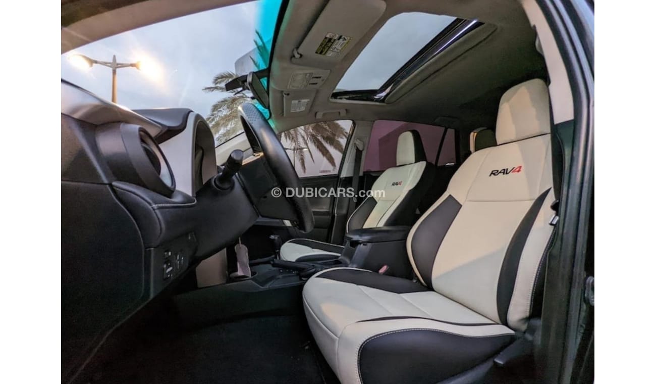 تويوتا راف ٤ Toyota RAV4 2014 V4 sunroof gasoline 5 seats left hand drive