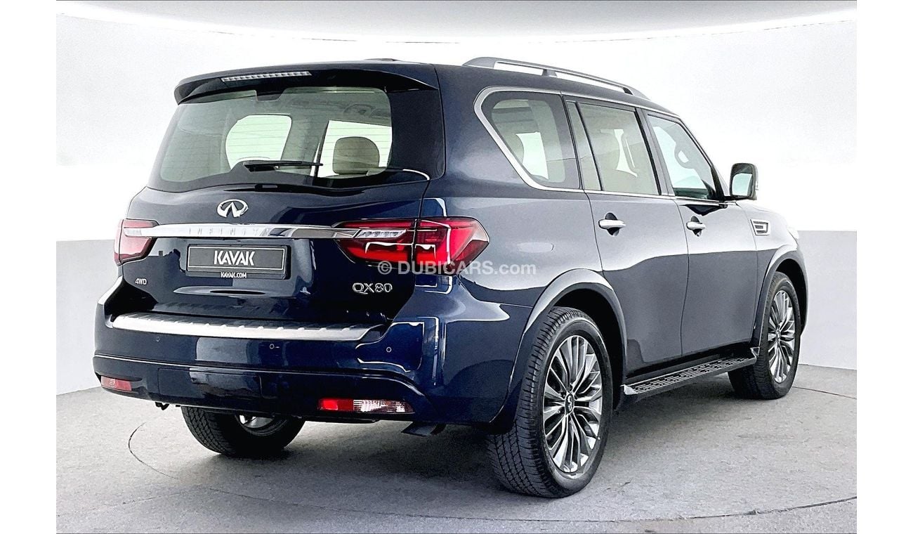 Infiniti QX80 Luxe Sensory ProActive (8 Seater) | 1 year free warranty | 0 Down Payment