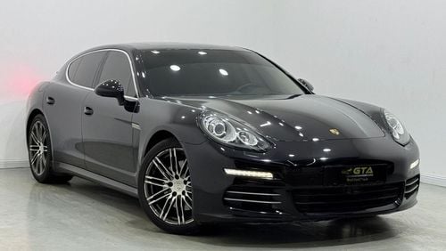 بورش باناميرا 4S 3.0L 2015 Porsche Panamera 4S, Service History, Excellent Condition, GCC