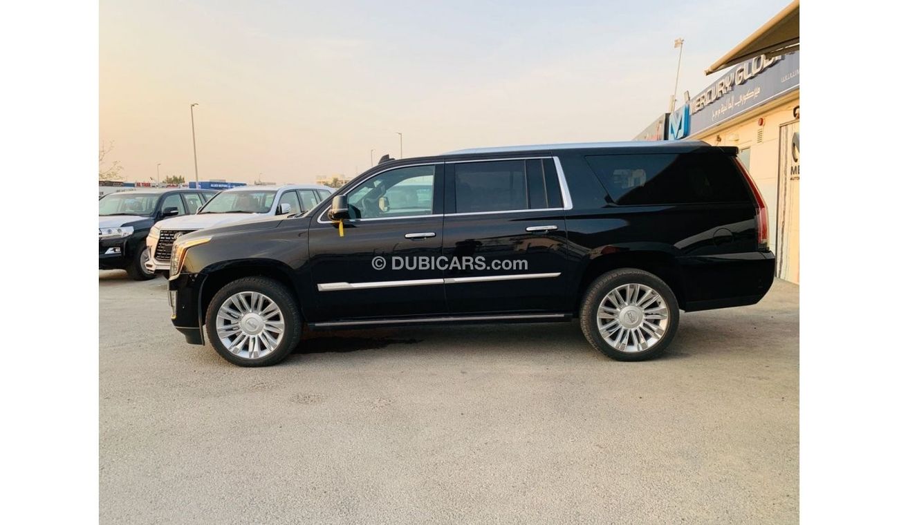 Cadillac Escalade Platinum ESV 6.2L Pterol Long Wheel base Full Option.