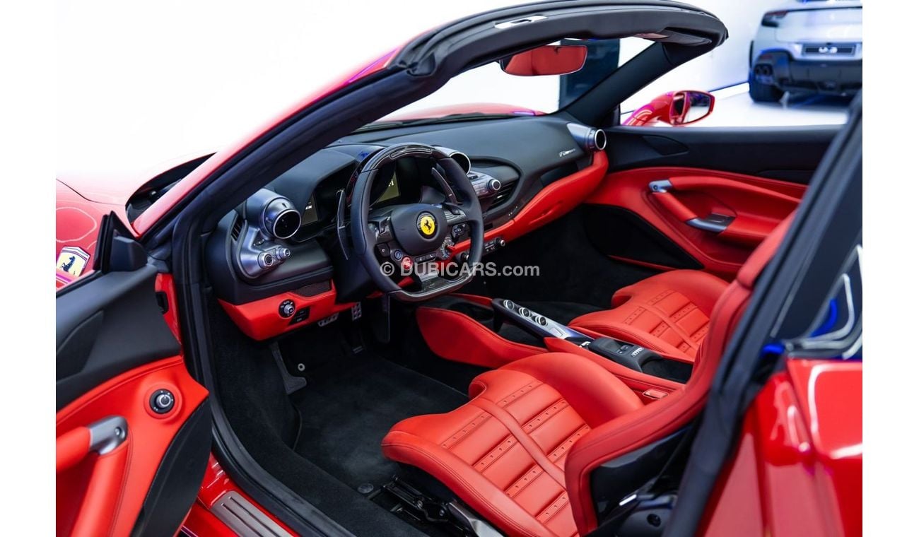 Ferrari F8 Spider F8 SPIDER | 2023 | FULL INTERIOR CARBON | SUSPENSION LIFTER | CARBON SEATS | PASSENGER DISPLAY |