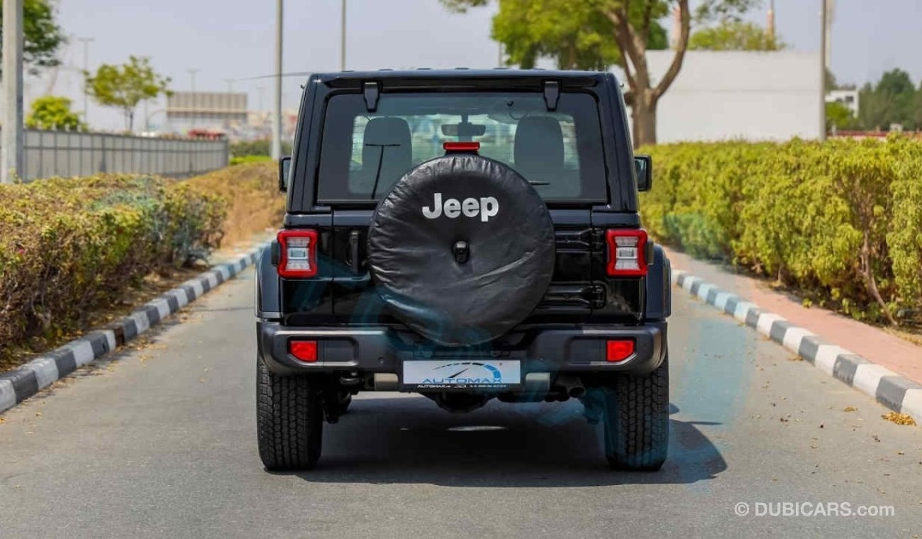 Jeep Wrangler Unlimited Sahara V6 3.6L , 2023 GCC , 0Km , With 3 Years or 60K Km Warranty @Official Dealer