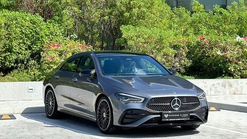 Mercedes-Benz CLA 200 Mercedes CLA 200 AMG Panoramic  2025  GCC Brand New  5 Years Agency Warranty