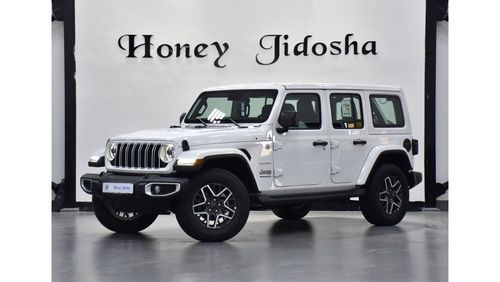 Jeep Wrangler EXCELLENT DEAL for our Jeep Wrangler Unlimited SAHARA 2.0L ( 2024 Model ) in White Color GCC Specs