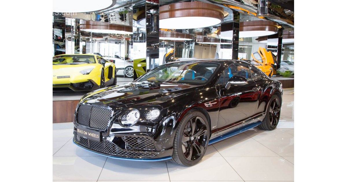 deals 2020 package dubai BLACK Continental GT Mulliner  EDITION Bentley Speed