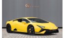 Lamborghini Huracan Tecnica - GCC Spec - With Warranty and Service Contract