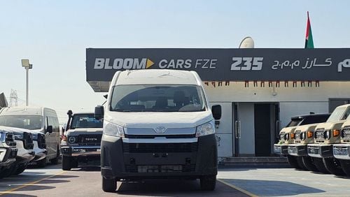 تويوتا هاياس HIACE 2.8Ltr DX BLACK BUMBER 13-SEATER -MANUAL-2025 GCC SPECS (Ready Stock-Limited Units)