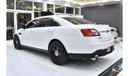 Ford Taurus EXCELLENT DEAL for our Ford Taurus ( 2017 Model ) in White Color American Specs