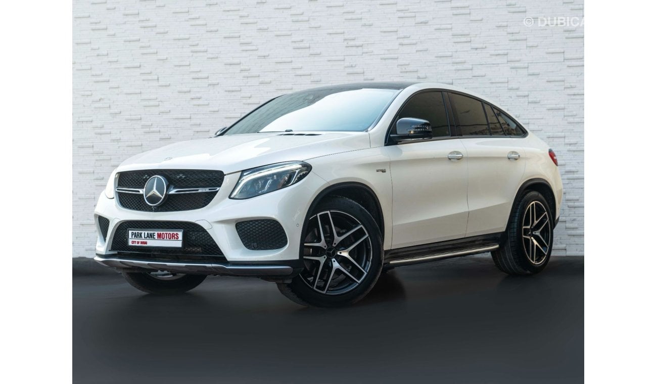 مرسيدس بنز GLE 43 AMG AED 2,831 PM • GLE 43 AMG COUPE • LOW KMS • FULL-SERVICE HISTORY • PRISTINE CONDITION