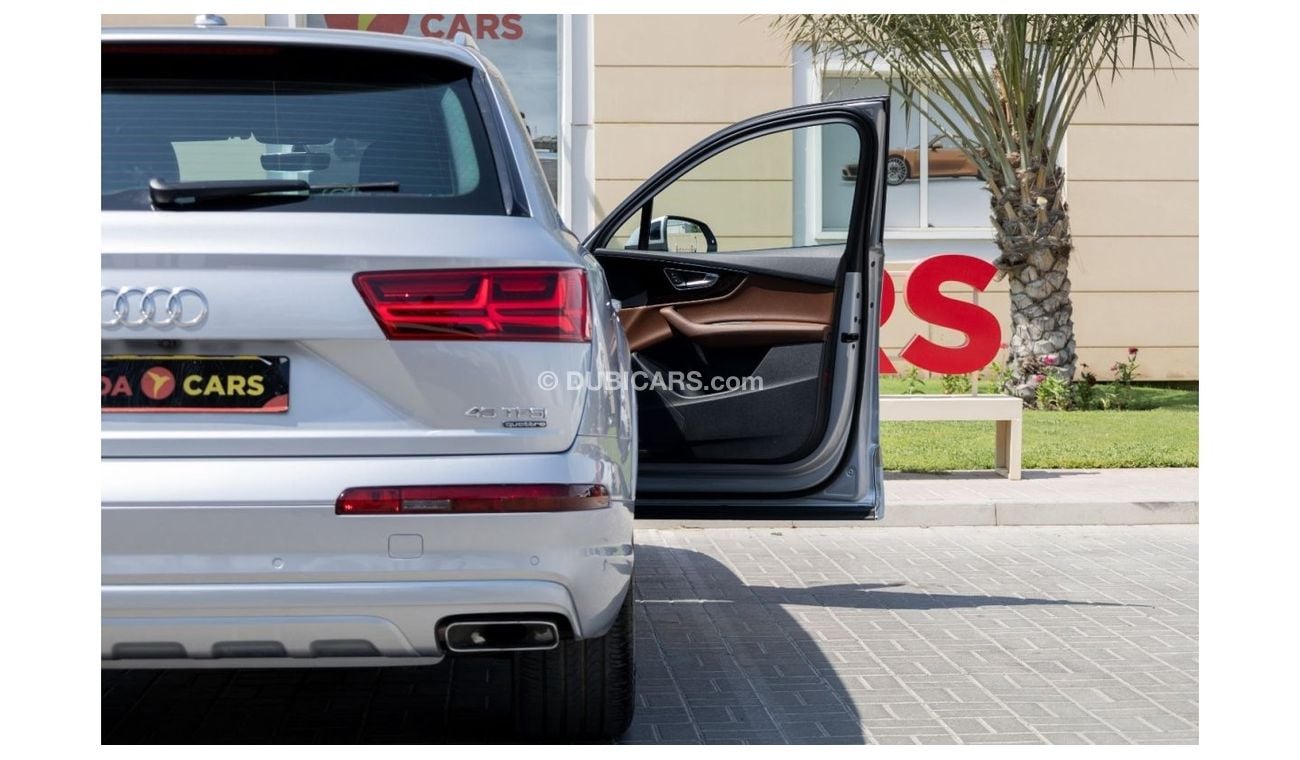 Audi Q7 45 TFSI quattro Audi Q7 45TFSI Quattro (7 SEATER) 2019 GCC under Warranty with Flexible Down-Payment