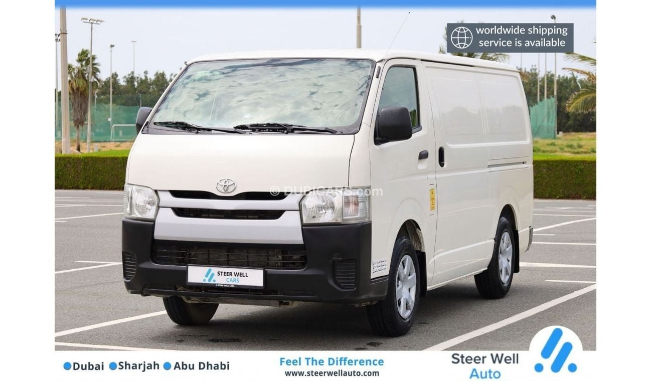 Toyota Hiace Delivery Van | Dry Box | Excellent Condition | GCC Specs