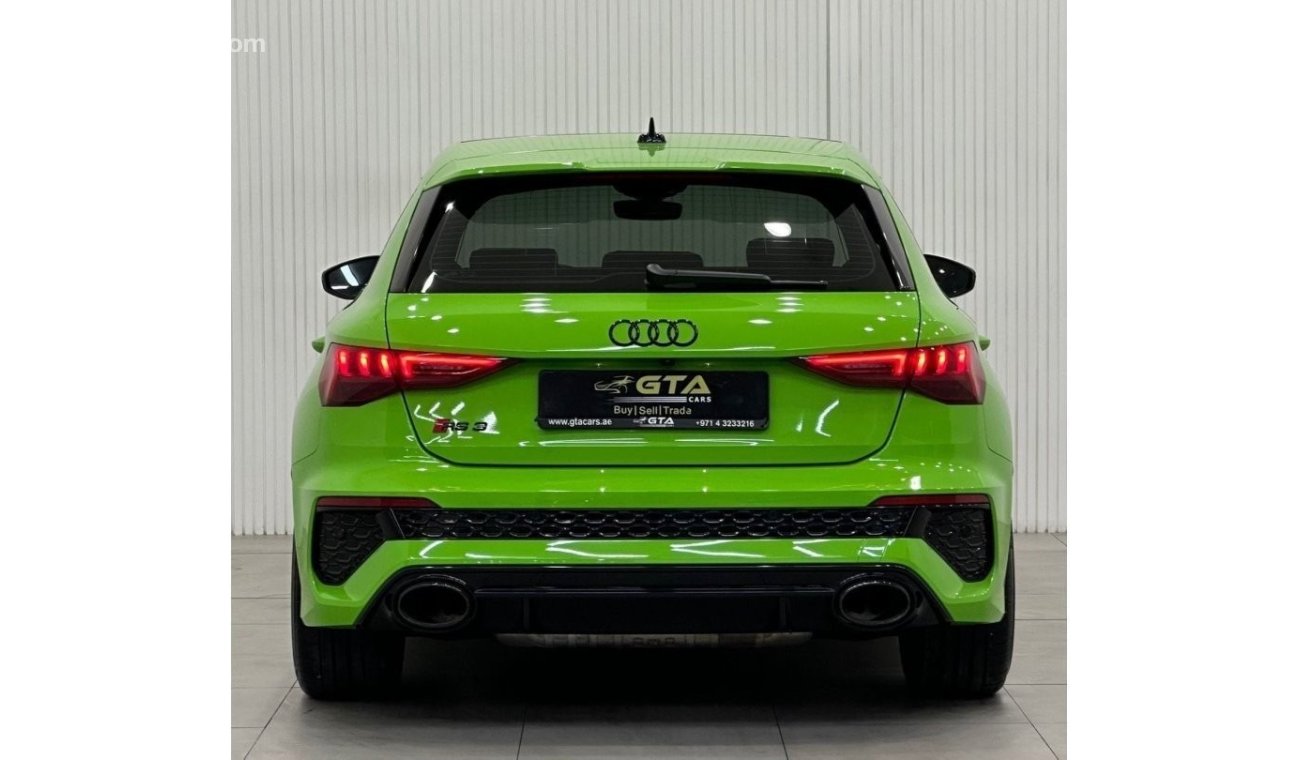 Audi RS3 TFSI quattro 2022 Audi RS3 Quattro Hatchback, April 2025 Audi Warranty, April 2027 Audi Service Pack