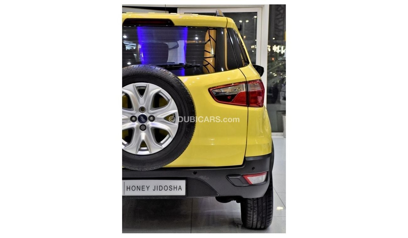 Ford EcoSport EXCELLENT DEAL for our Ford EcoSport ( 2014 Model ) in Yellow Color GCC Specs