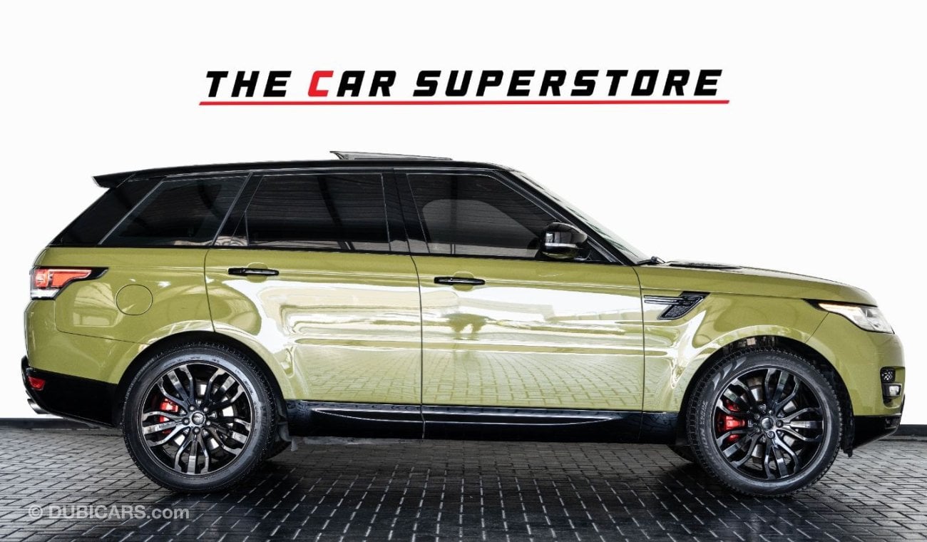 Land Rover Range Rover Sport (other) 2015 - RANGE ROVER SPORT - GCC - V6 - PISTACHIO GREEN SPECIAL PAINT