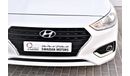 Hyundai Accent | AED 980 PM | 0% DP | 1.6L 2020 GCC DEALER WARRANTY