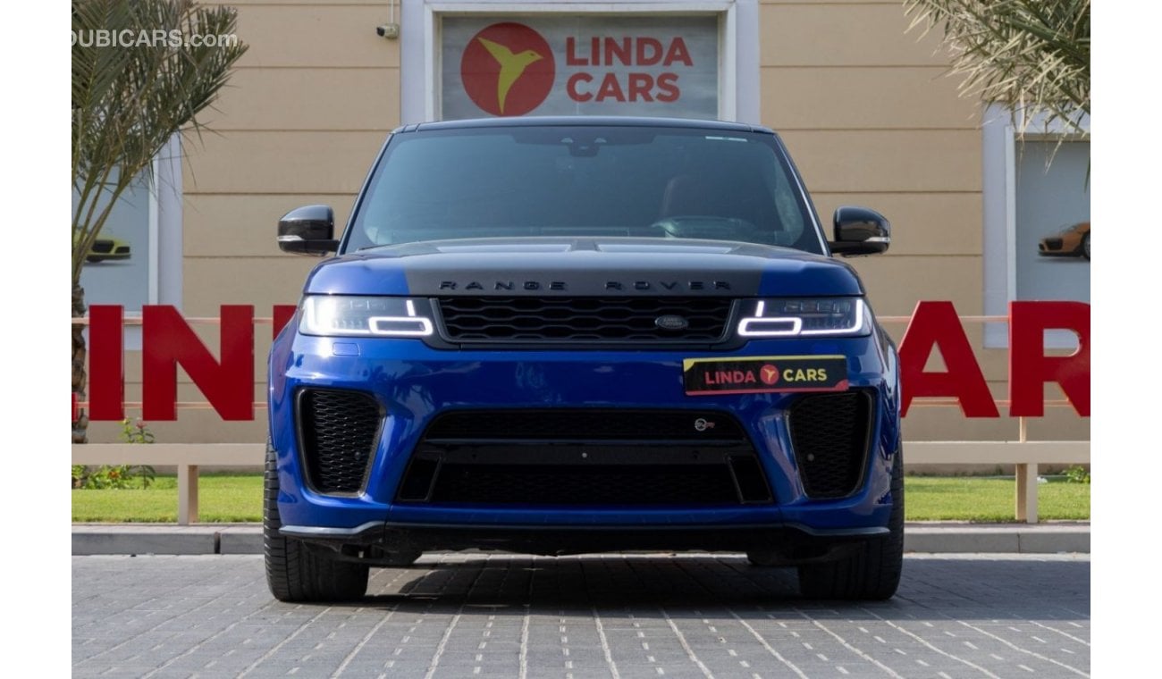 لاند روفر رينج روفر سبورت Range Rover Sport SVR 2019 GCC under Warranty with Flexible Down-Payment.