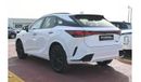 لكزس RX 500h Lexus RX500h F-Sport 2.4L, 4-cylinder, In-line, Turbo, Hybrid, AWD, CUV Model 2024, Color White