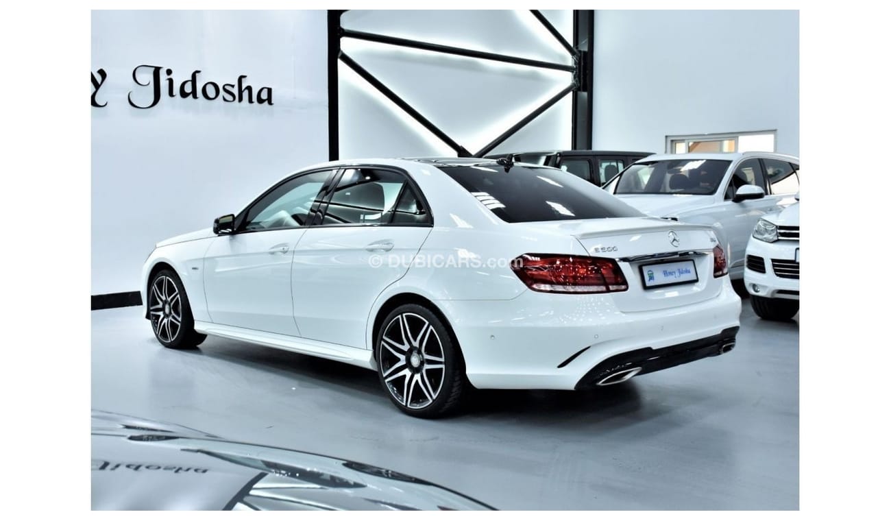 مرسيدس بنز E 500 EXCELLENT DEAL for our Mercedes Benz E500 ( 2016 Model ) in White Color GCC Specs