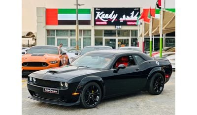 دودج تشالينجر RT | Monthly AED 1470/- | 0% DP | Widebody Kit | Custom Leather Seats | Touch Screen | # 59922