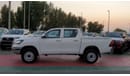 تويوتا هيلوكس double cabin 2.4 Diesel ,,,4X4,,, white color Black interior 2024 Basic option