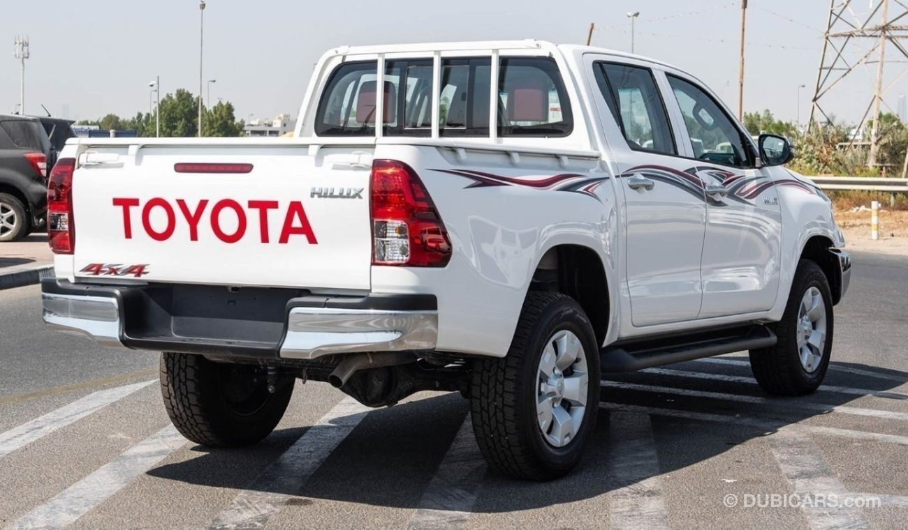 Toyota Hilux (LHD) TOYOTA HILUX DC 2.4 AT 4X4 MY2024 – WHITE