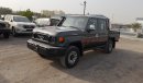 تويوتا لاند كروزر بيك آب LAND CRUISER GRJ 79 4.0 V6 AUTOMATIC FULL OPTION **التصدير فقط خارج الخليج** **EXPORT ONLY