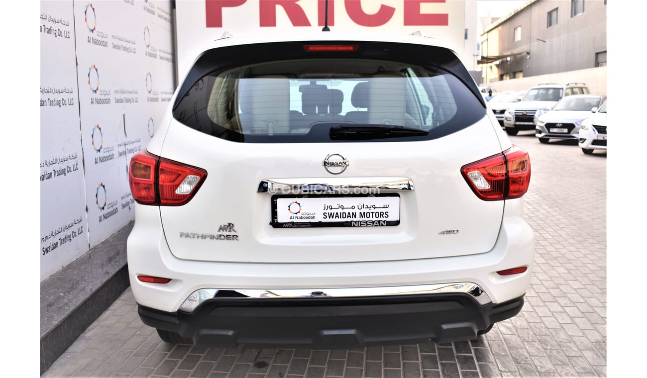 نيسان باثفايندر AED 1409 PM | 3.5L LE V6 4WD GCC DEALER WARRANTY