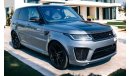 Land Rover Range Rover Sport SVR AED 6,390 PM | SVR CARBON EDITION | UNDER WARRANTY | BRAND NEW CONDITION | LOW MILEAGE