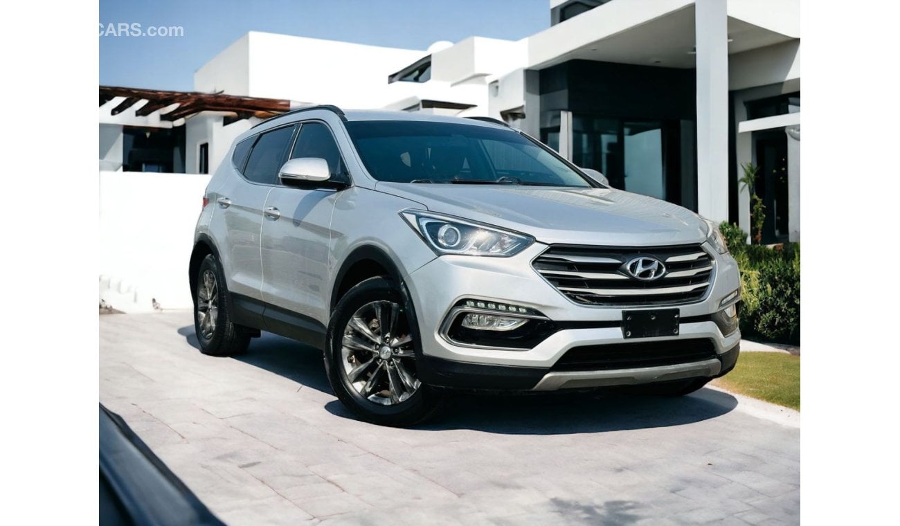 Hyundai Santa Fe GL AED 700 PM | HYUNDAI SANTA FE  2.4L | 2018 | GCC | 0% DP | WELL MAINTAINED