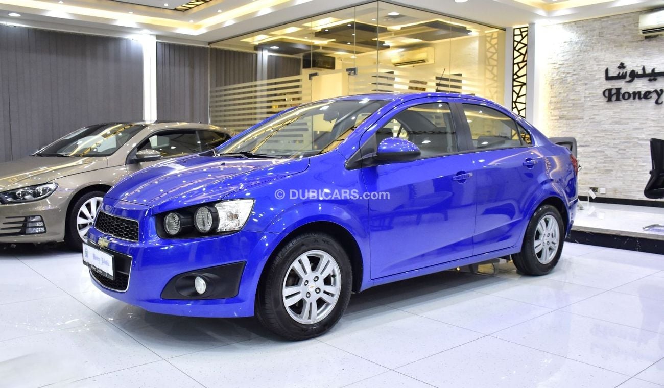 شيفروليه سونيك EXCELLENT DEAL for our Chevrolet Sonic ( 2012 Model ) in Blue Color GCC Specs