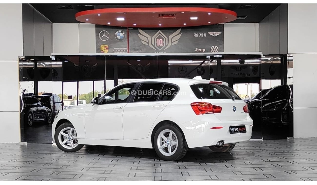 BMW 120i STD AED 800 P.M | 2019 BMW 120i | UNDER WARRANTY | GCC | 2.0L | ORIGINAL PAINT