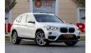 BMW X1 sDrive 20i Exclusive 2.0L BMW X1 sDrive20i 2018 GCC under Warranty with Flexible Down-Payment.