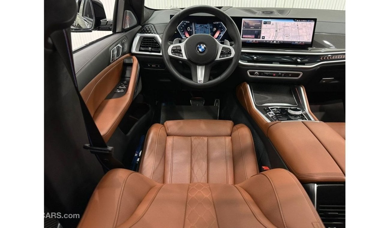 بي أم دبليو X6 2024 BMW X6 xDrive 40i M-Sport, Warranty, Full Option, GCC