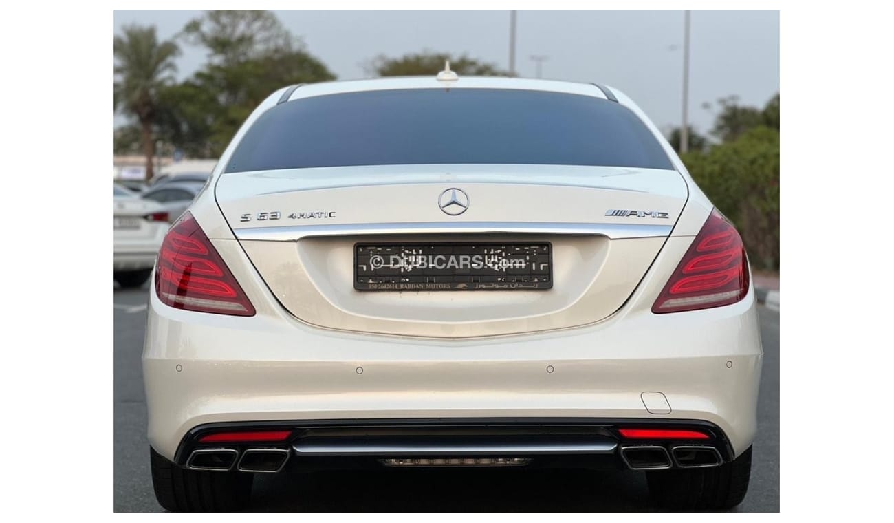 Mercedes-Benz S 63 AMG Std Mercedes S 63 AMG, imported from Korea, in agency condition