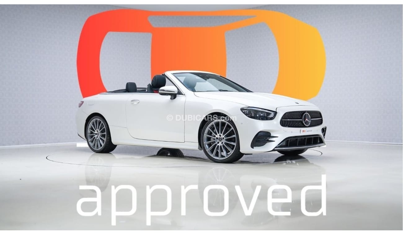 مرسيدس بنز E 450 AMG Line Cabriolet - 2 Year Warranty - Approved Prepared Vehicle