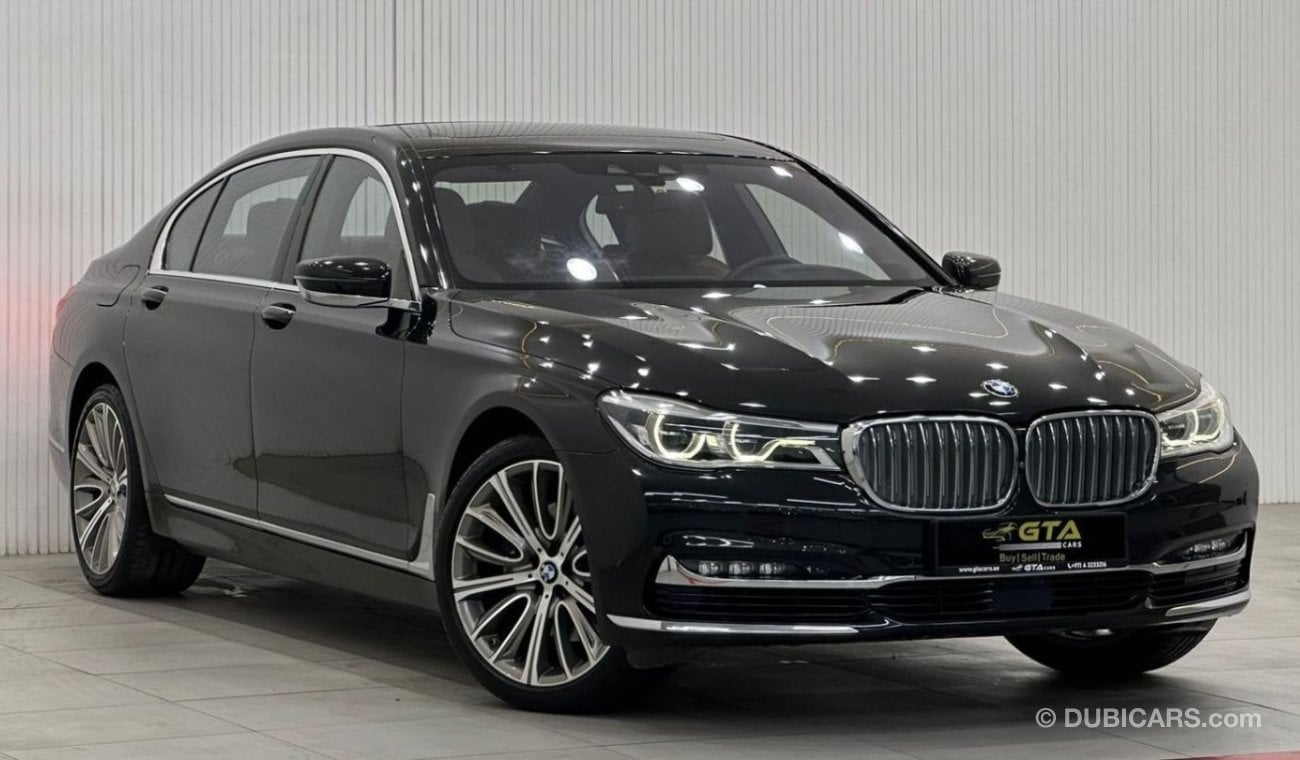 بي أم دبليو 740Li 2016 BMW 740Li Executive, Feb 2025 Warranty, Full Service History, Fully Loaded, GCC