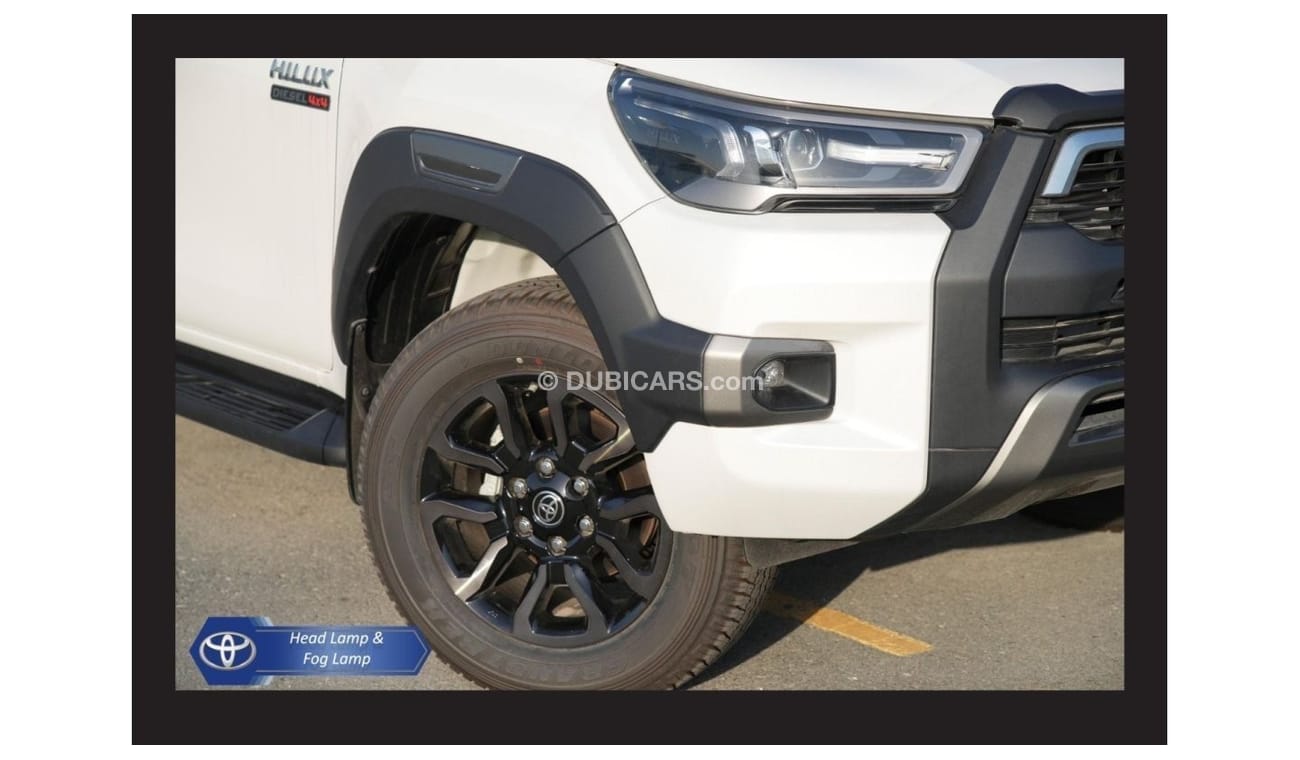 تويوتا هيلوكس Toyota Hilux 2.4L 4x4 ADV Hi D/C  M/T Diesel 2023 Export Only