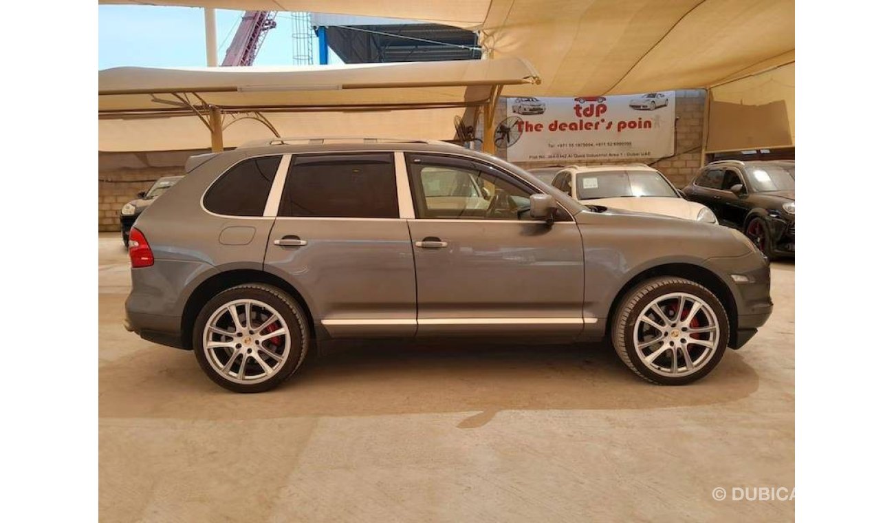 بورش كايان توربو PORSCHE CAYENNE TURBO 4.8L 2008 WITH LEATHER SEATS, T.V NAVIGATION AND MUCH MORE...