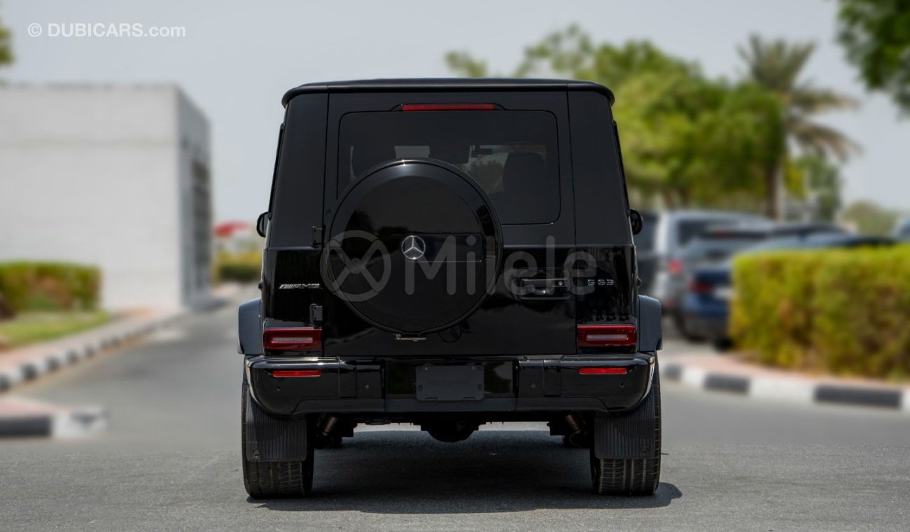 مرسيدس بنز G 63 AMG 4.0L PETROL - OBSIDIAN BLACK: 600,000 (LOCAL PRICE)