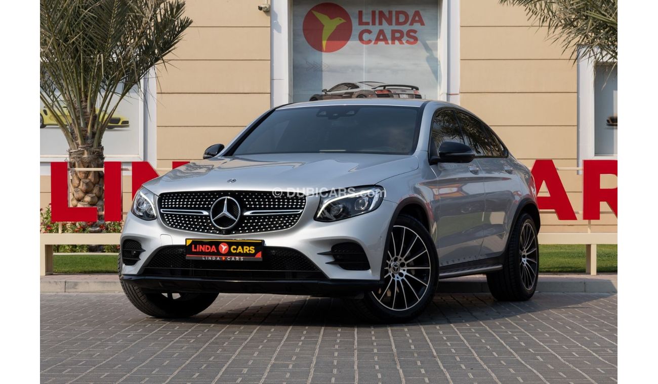 مرسيدس بنز GLC 250 AMG 2.0L Mercedes-Benz GLC250 Coupe AMG Night Package 2019 GCC under Warranty with Flexible Down-Pay