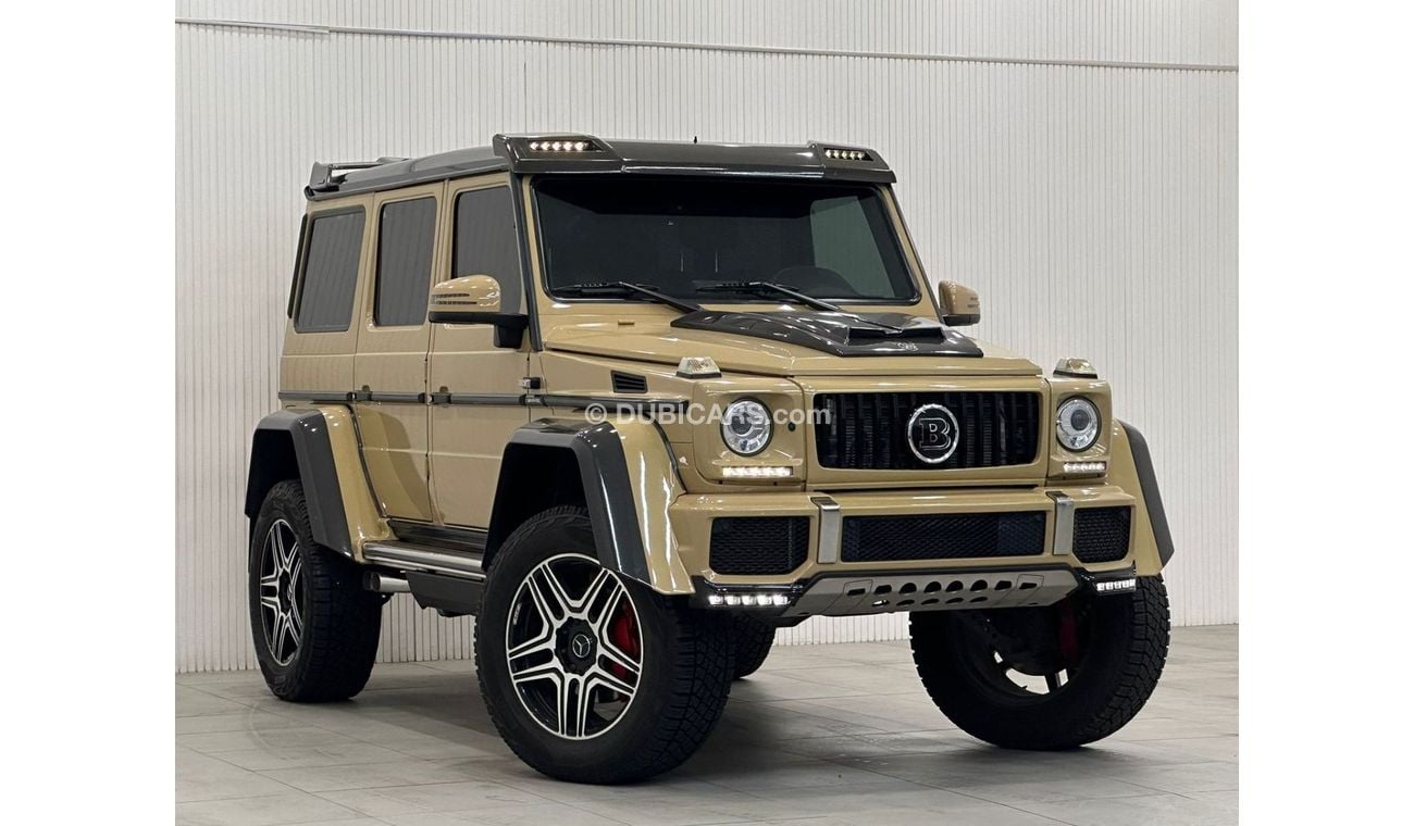 مرسيدس بنز G 500 4X4² Brabus 2016 Mercedes Brabus G500 4×4², Service History, Carbon Fiber Package, Excellent Condition, G