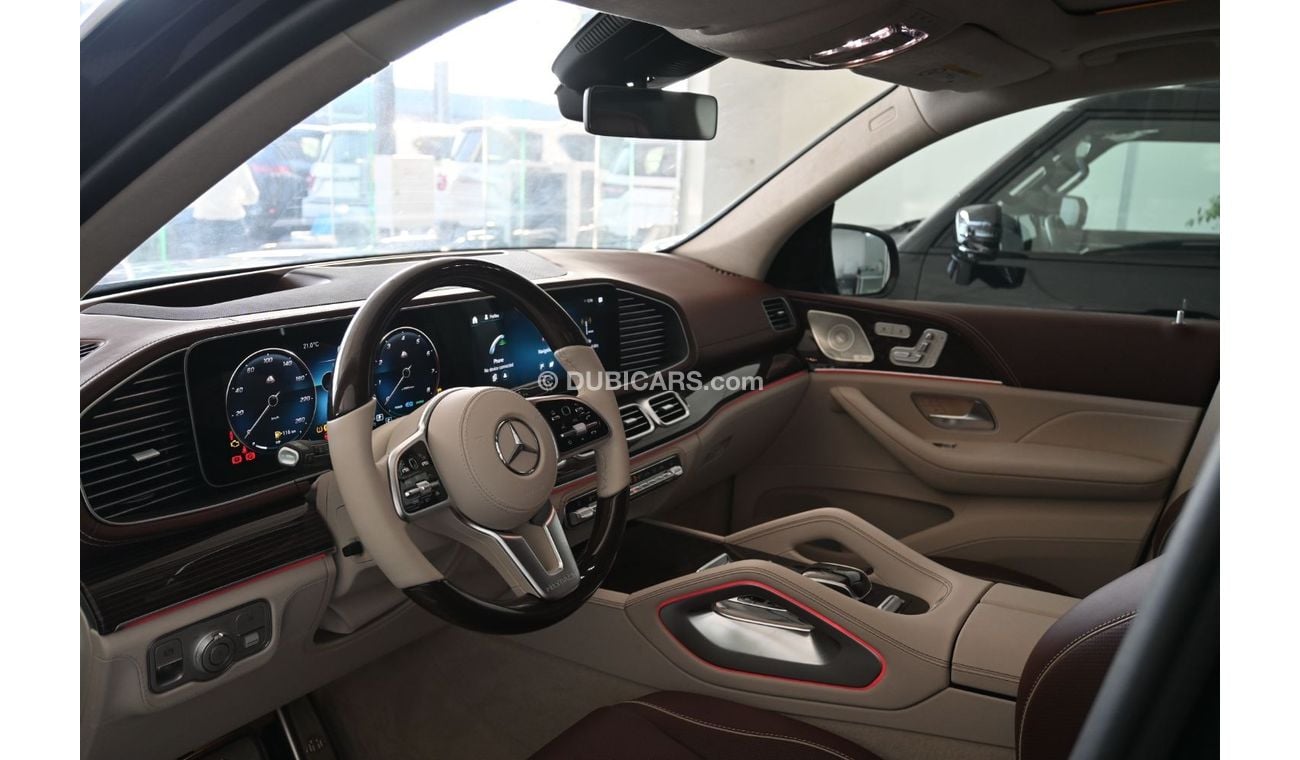 مرسيدس بنز GLS600 Maybach Mercedes-Maybach GLS 600 SUV, V8 Biturbo with Mild Hybrid Drive, Model 2023, Color Black